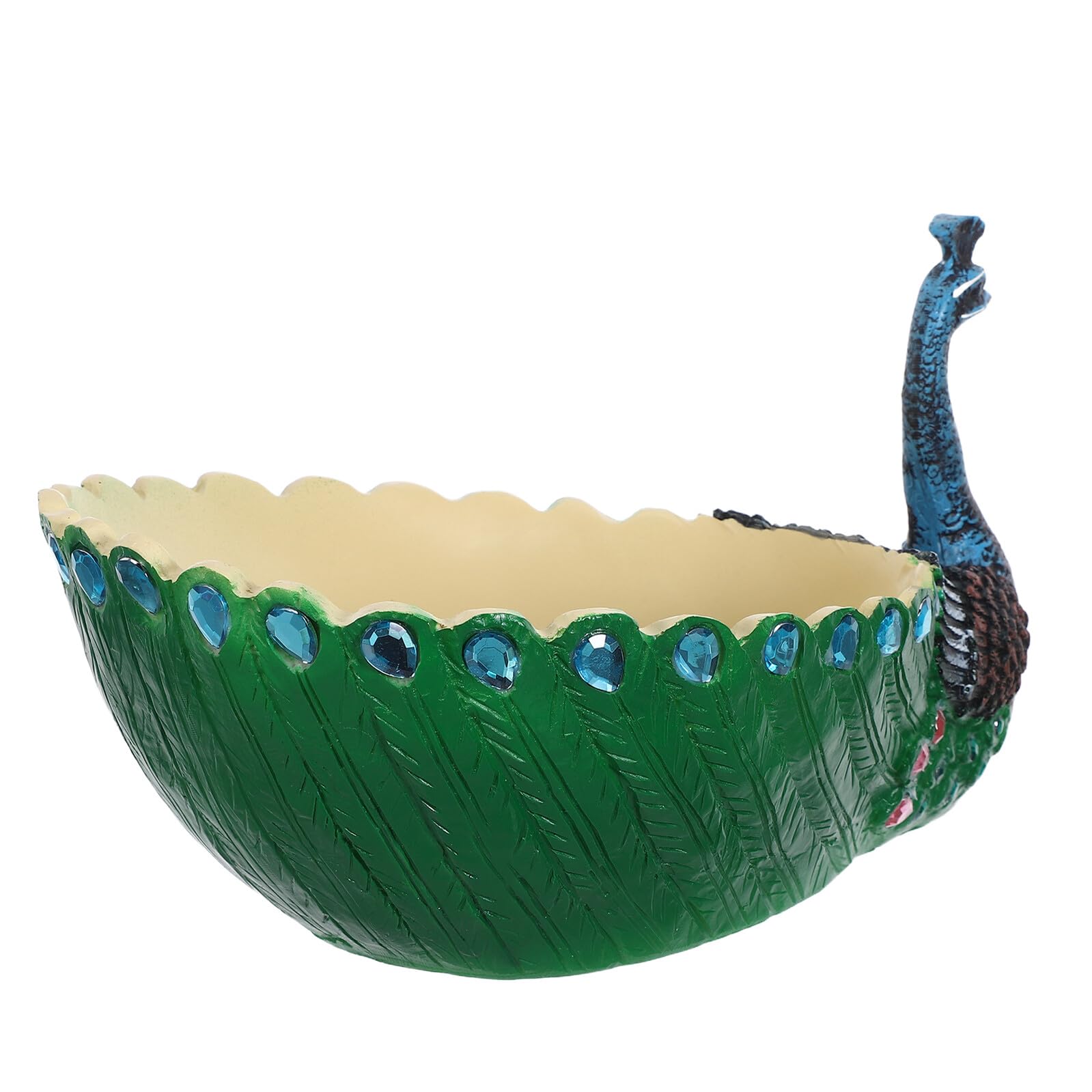 Pot de fleurs succulentes paon avec drainage pour plante intérieur