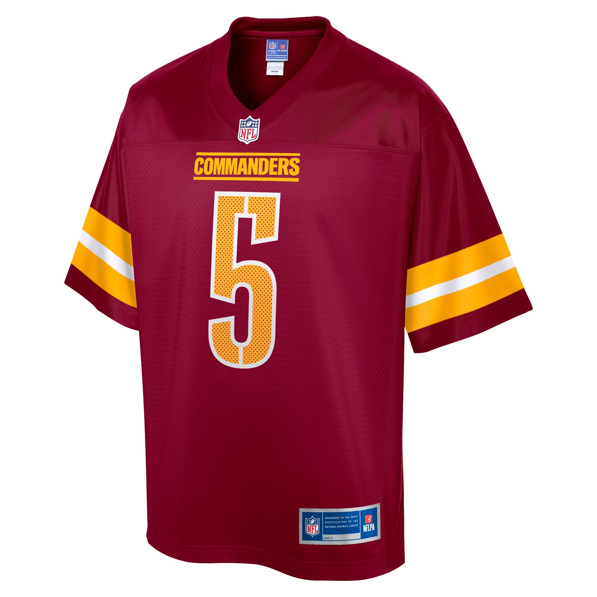 Men's Jayden Daniels Burgundy Washington Commanders Pro Line Jersey