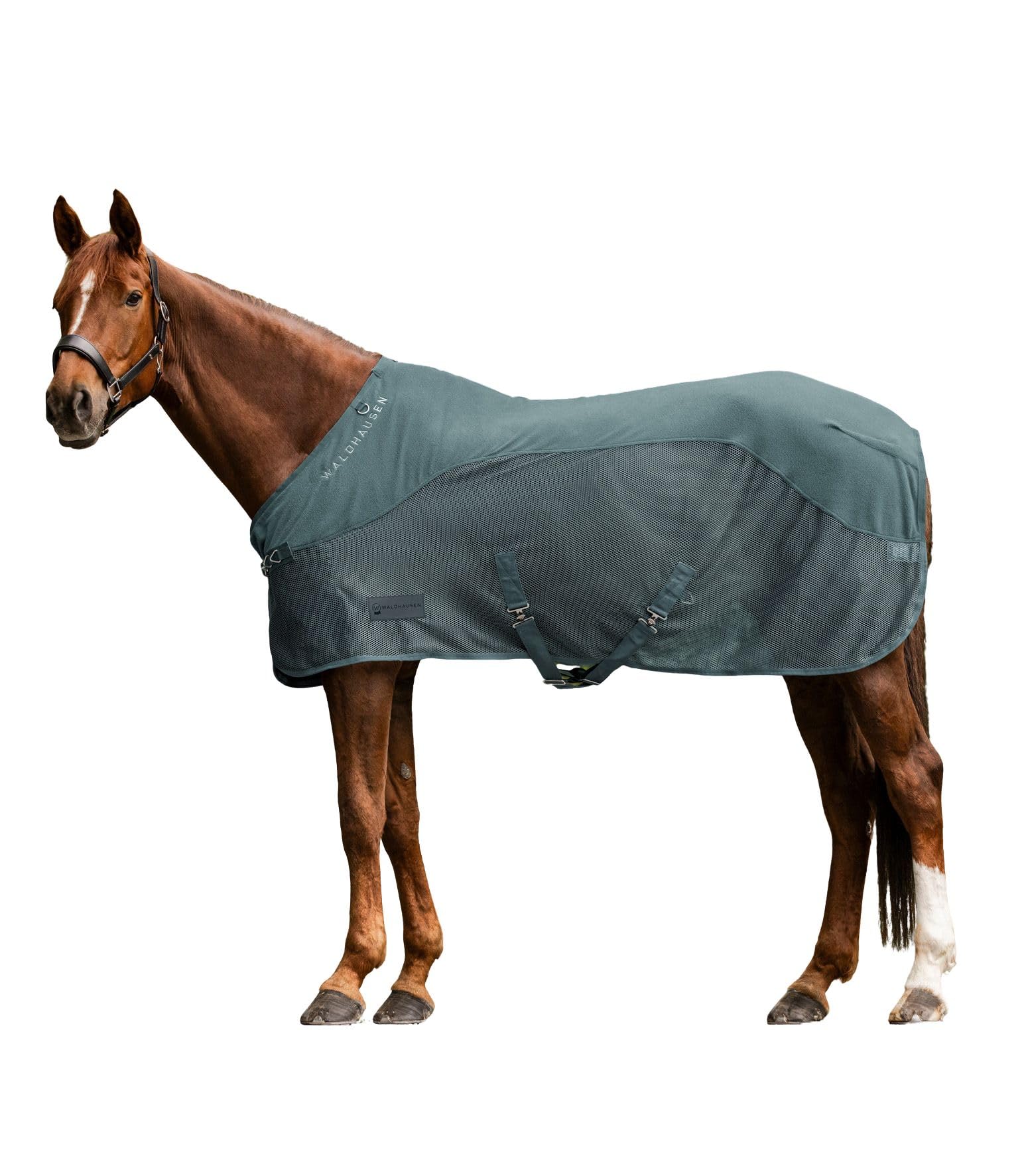 Waldhausen Fleece/Fliegendecke Comfort, piniengrün, 145 cm