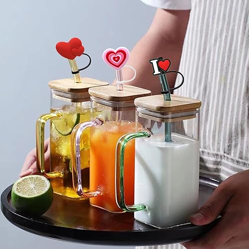 Miniatura 5 de Funda de paja para vaso Stanley de 40 onzas y 30 onzas, tapa de paja para copa Stanley, bonitas fundas de paja para Yeti, Día de la Madre, Día del