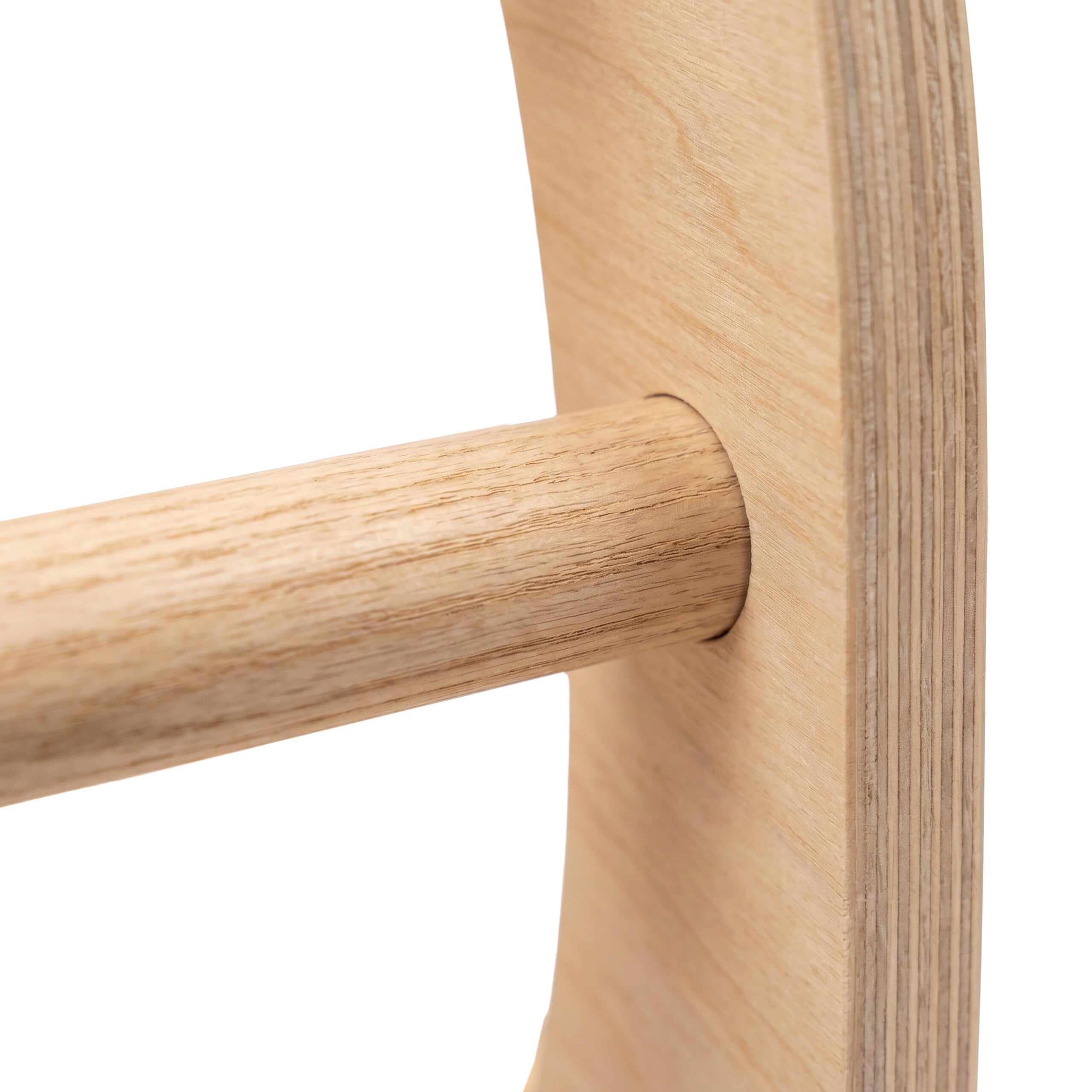 Relaxdays Kletterbogen für Kinder, ab 18 Monaten, Holz, Kissen, Natur/weiß