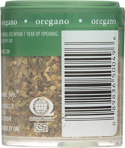 Miniatura 3 de Simply Organic Hoja de orégano, cortada y tamizada, orgánica certificada | 0.07 oz | Paquete de 12 | Origanum onites12