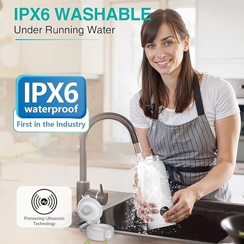 Miniatura 7 de Koalababy Calentador de botellas portátil - Calentador de leche de calentamiento rápido para viajes, leche materna y fórmula, acero inoxidable a