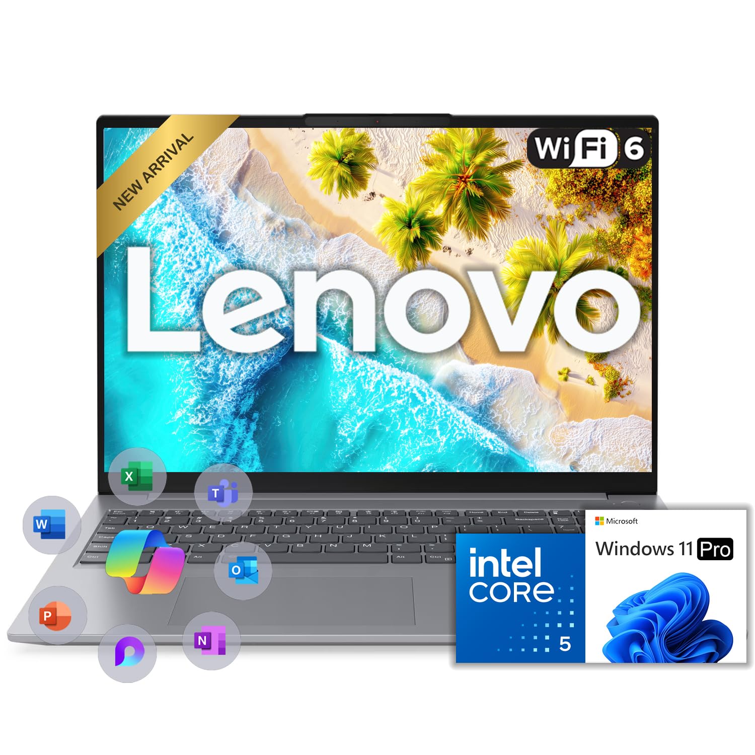 Lenovo 2026 New Thinkbook Workstation Laptop, Intel Core i5 13-Gen 8-Core Processor(Outperforms Ultra 7 155U), 16" LED FHD Anti-Glare Display, 64GB RAM, 2TB SSD, Long Battery Life, Windows 11 Pro