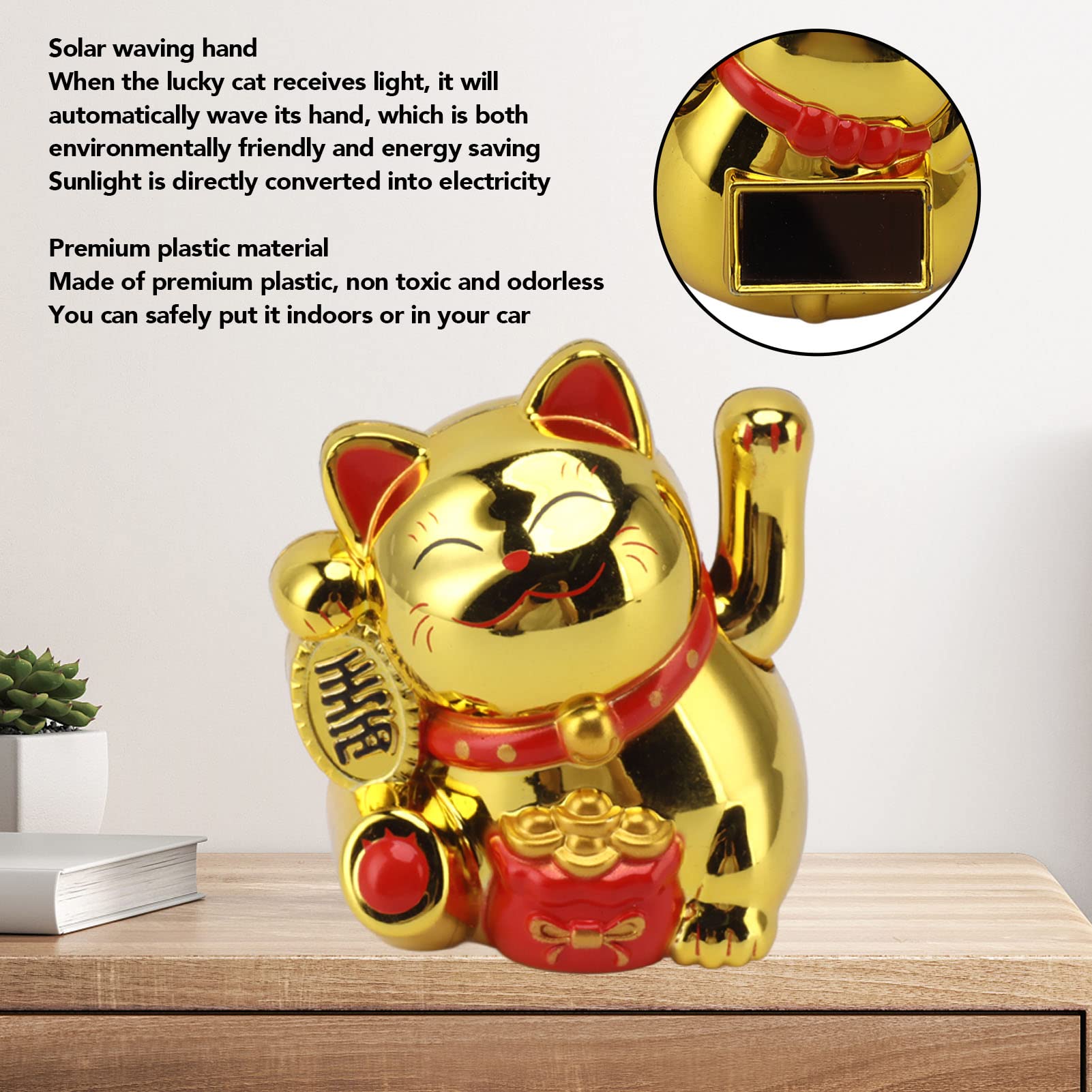 Chat Porte-Fortune Bras géant musclé,vigoureusement Lucky Cat Maneki Neko,Charmant Chat Chinois Porte Bonheur,Chat Porte Bonne Chance,pour la décoration de Voiture Bureau Accessoires Chat Porte-Fortune Bras géant musclé,vigoureusement Lucky Cat Maneki Neko,Charmant Chat Chinois Porte Bonheur,Chat Porte Bonne Chance,pour la décoration de Voiture Bureau Accessoires