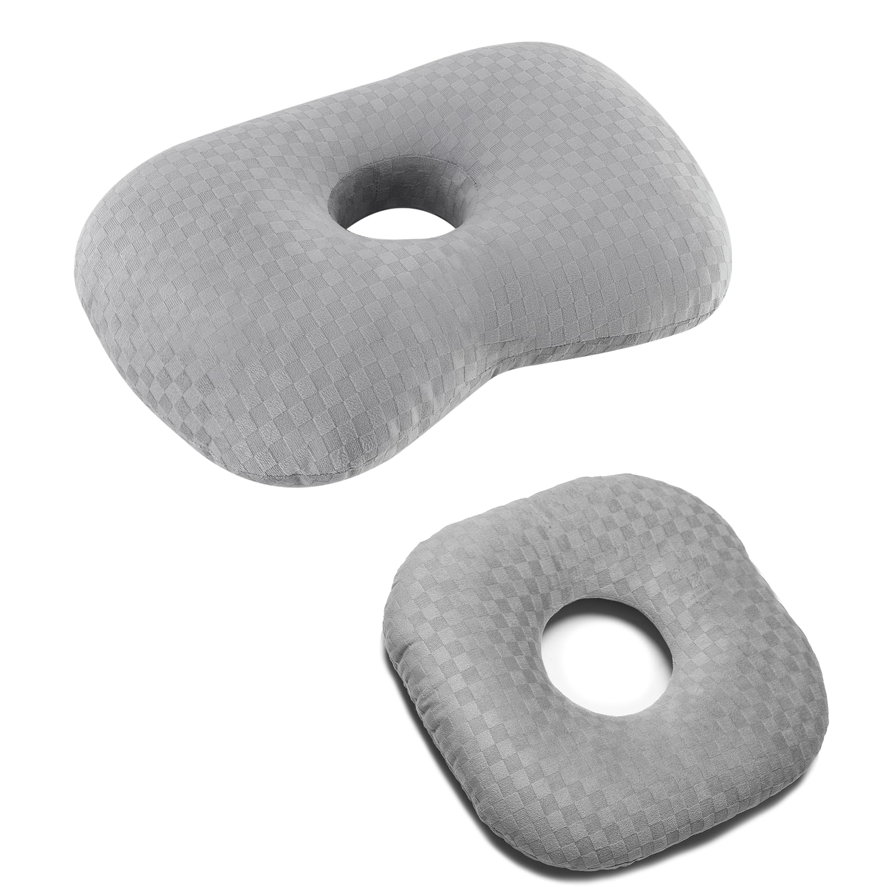 Wuronsa A Grey Small Ear Pillow A Grey Ear Hole Pilliow