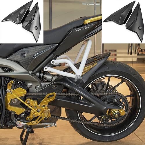 Paneles de relleno lateral para asiento de pasajero de motocicleta, protectores de carenado para Ya.maha MT FZ 09 MT09 FZ09 MT-09 MT-09 FZ-09 2014