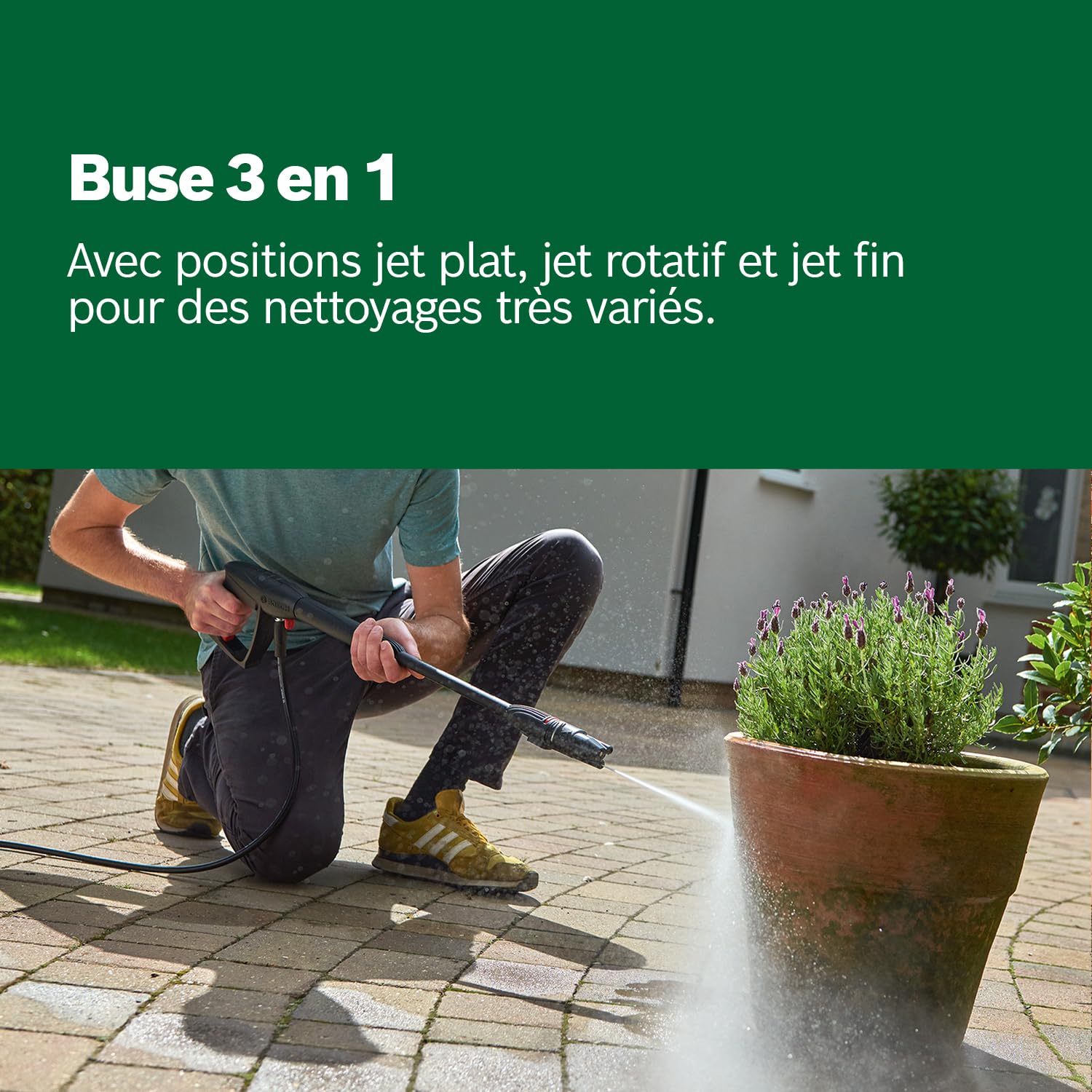 Bosch Nettoyeur Haute-Pression UniversalAquatak 135 (1 900 Watt, Pression : 135 Bar, débit Maxi : 410 l/h, Emballage Carton)