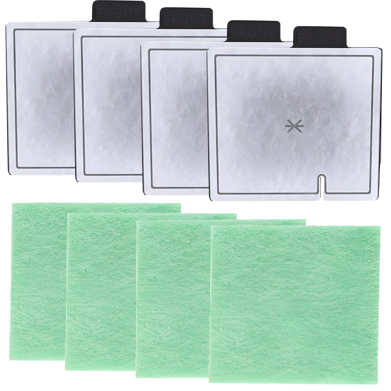 8 PCS Cf1 Filter Service Pack 3 Month, Replacement Kit Compatible with Interpet Cf1 Filter