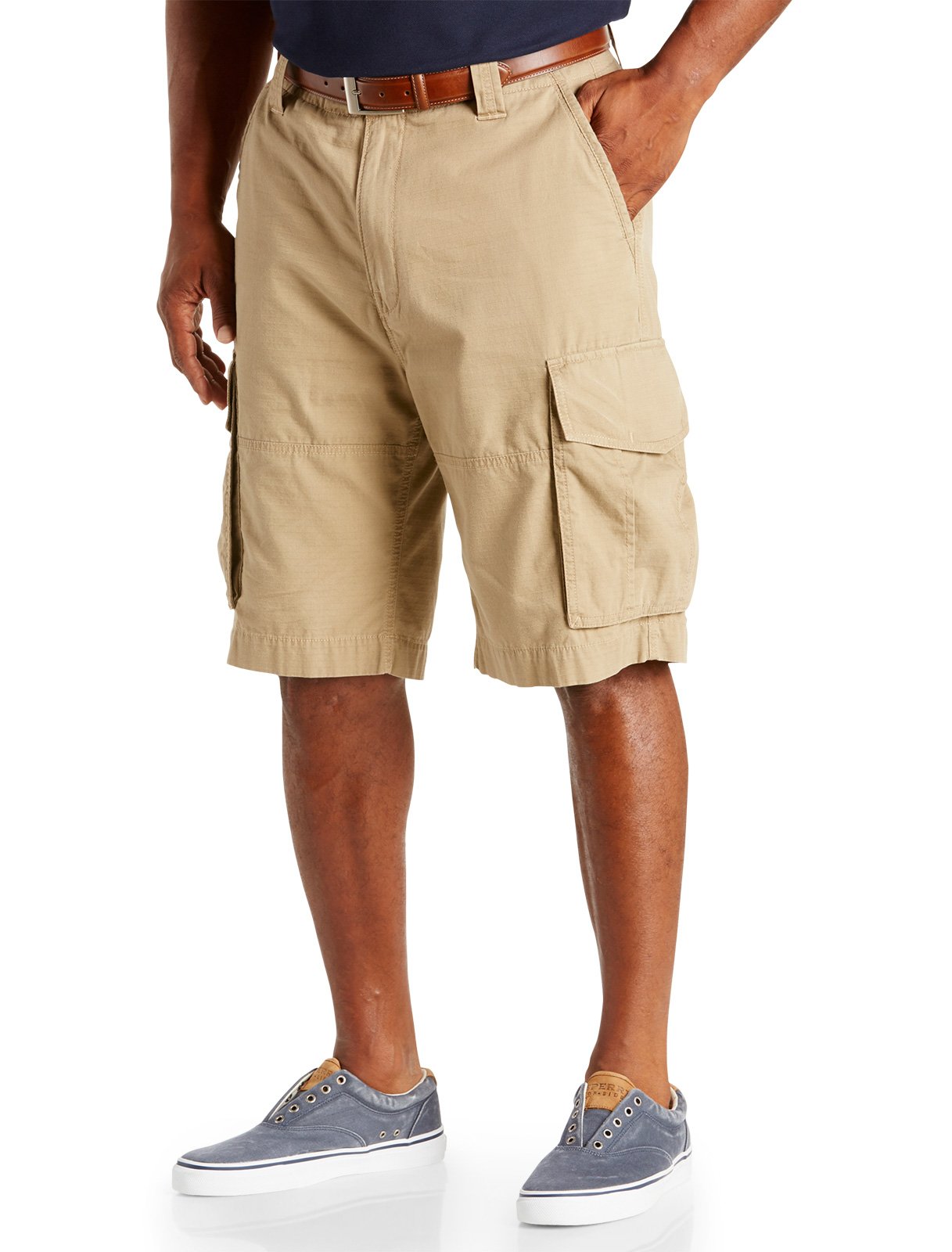 Nautica Men's Big-Tall Ripstop Cargo Shorts