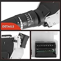 Vista 7 de A-Premium Palanca de montaje del interruptor del limpiaparabrisas compatible con Nissan Versa 2007-2011 (Sedan), Titan 2009-2015