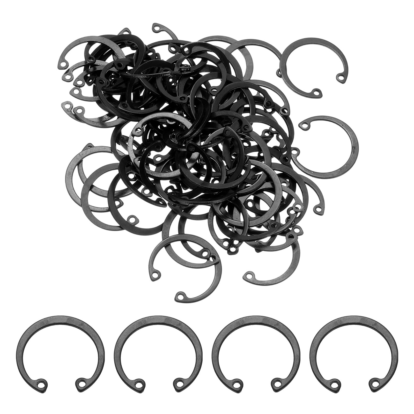 Internal Retaining Rings - 20 Pcs 65Mn Steel -23 Internal Retaining Rings - 20 Pcs 65Mn Steel -23