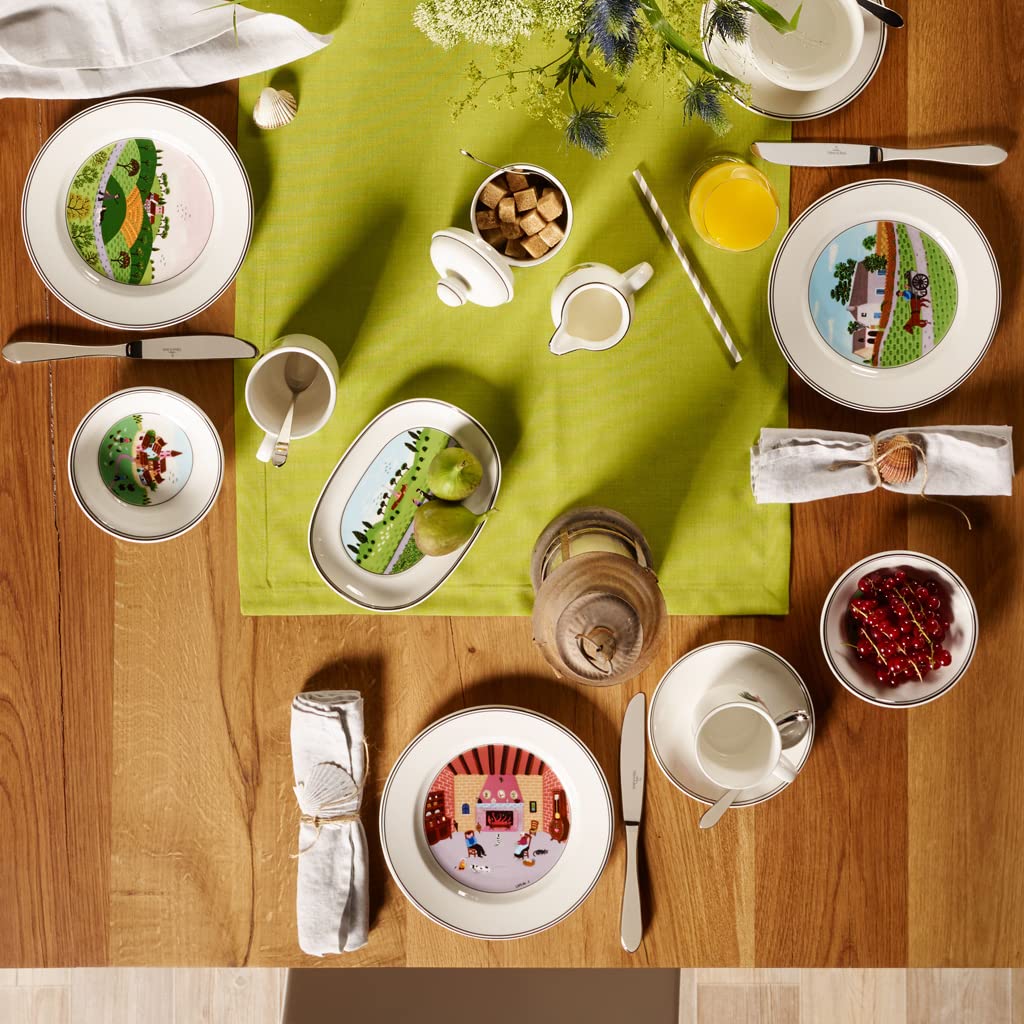 Villeroy&Boch Design Naif 6点 Amazon.com | Villeroy & Boch Design Naif Bread & Butter