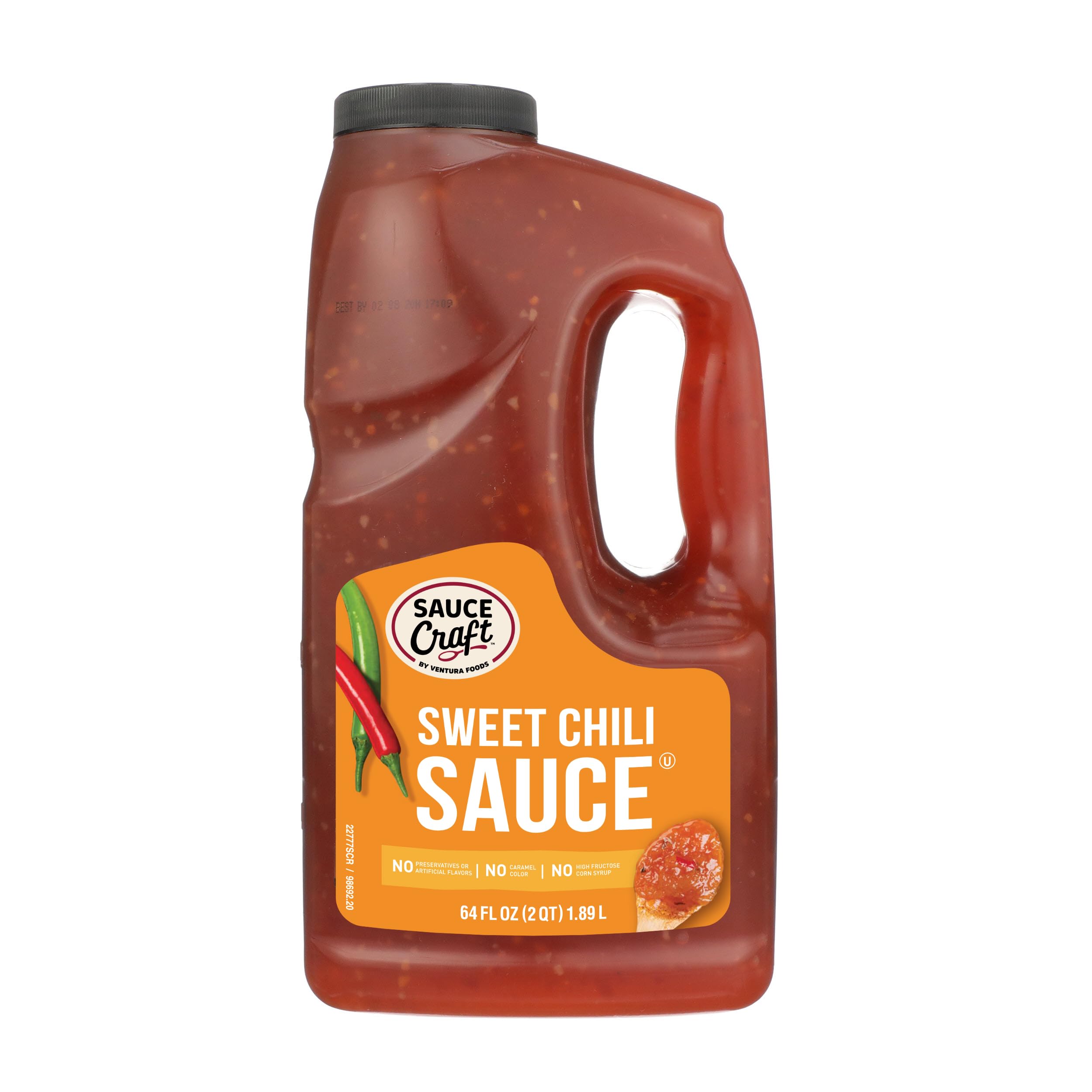 Sponsored Ad - LLC Sauce Craft Sweet Chili, Versatile, Globally Inspired Food Service Dipping Sauce Elevates Your Menu with Sweet Heat and Trend-Forward Flavor, 0.5 Gallon