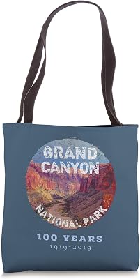 Grand Canyon National Park Vintage Style Souvenir Tote Bag