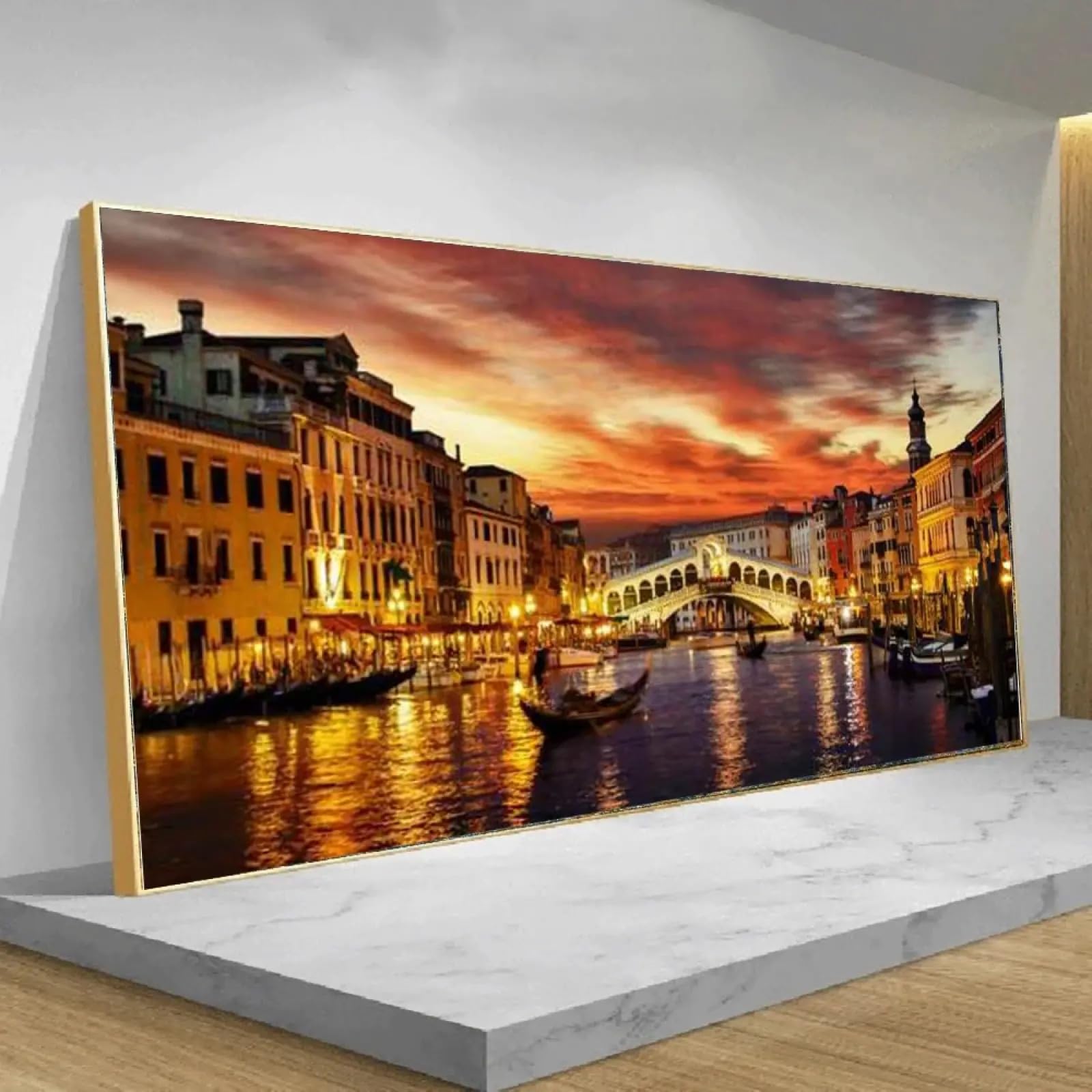 Affiche grand format coucher de soleil pour mur vide salon - 8