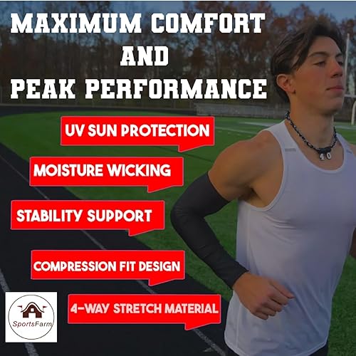 Miniatura 6 de mangas para compresión de brazo y codo, par, Adulto L