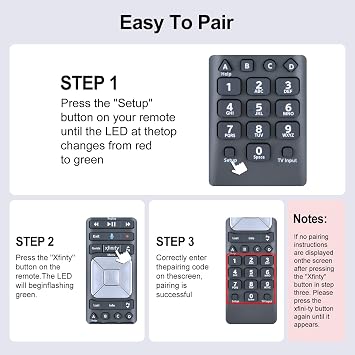 New Replacement Xfinity XR11 Voice Remote Control for XFinity Comcast Activated Cable TV Backlit Remote Control