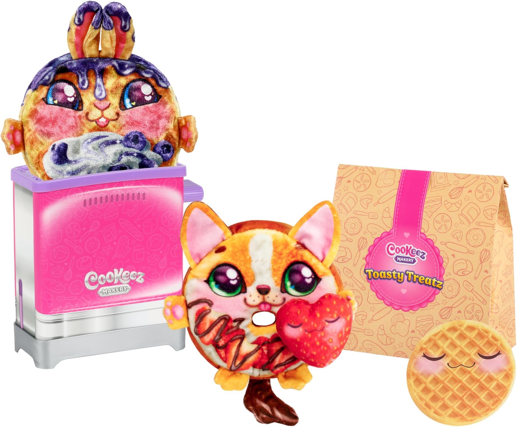 COOKEEZ MAKERY Toast Twin Pack, 23524