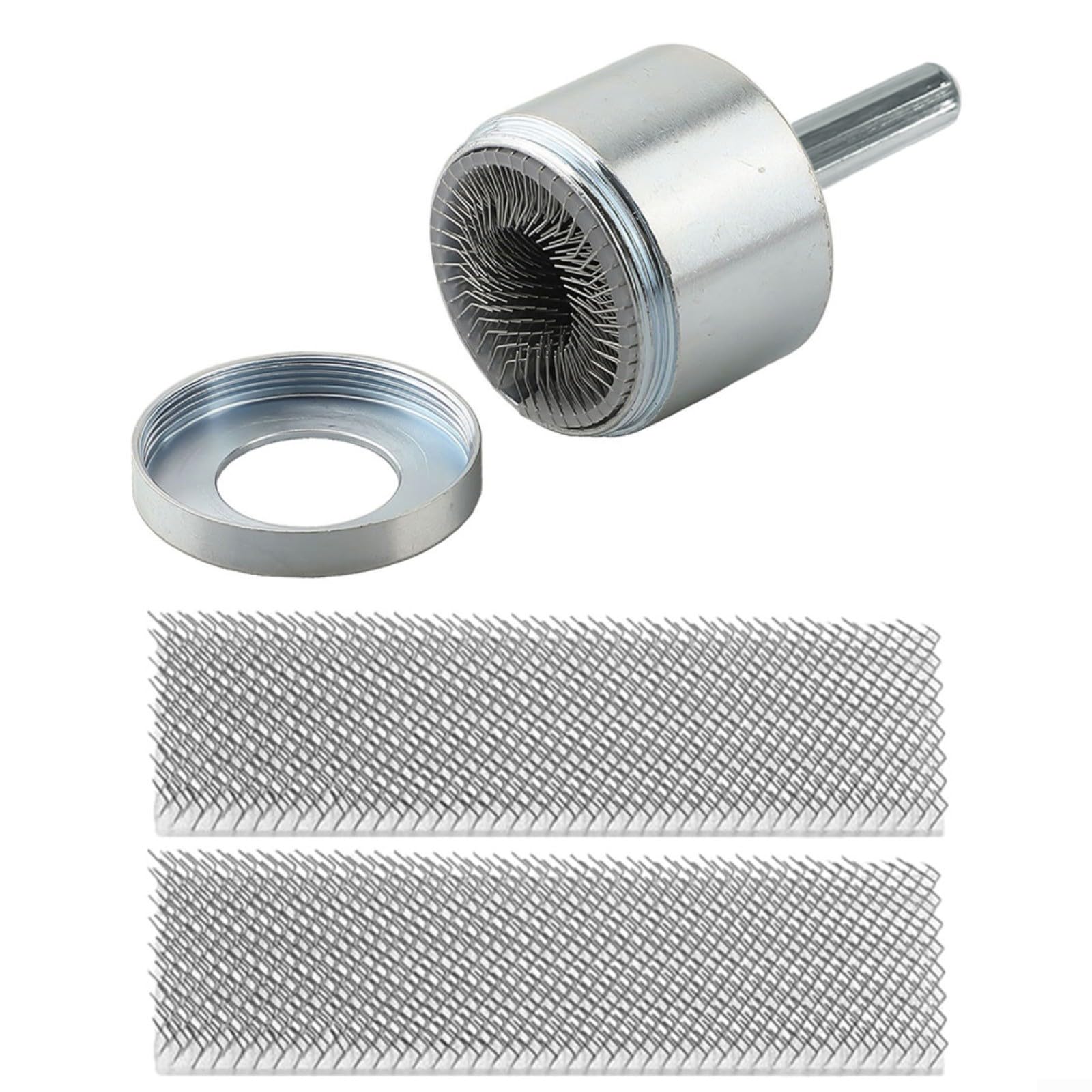 Limpiador de tuberías de cobre, limpiador de tuberías de cobre para taladro, limpiadores de tuberías de 15 y 22 mm, cepillos de limpieza de tubos de metal para tuberías de cobre, limpiadores de