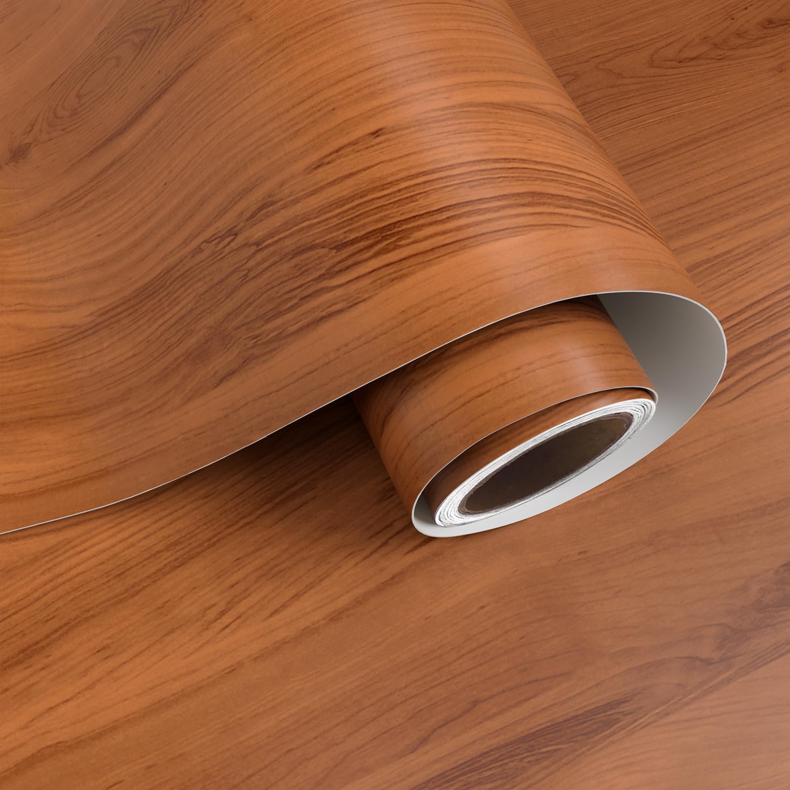 VaryPaper Cherry Wood Wallpaper Self Adhesive Wooden Contact Paper 40x200cm