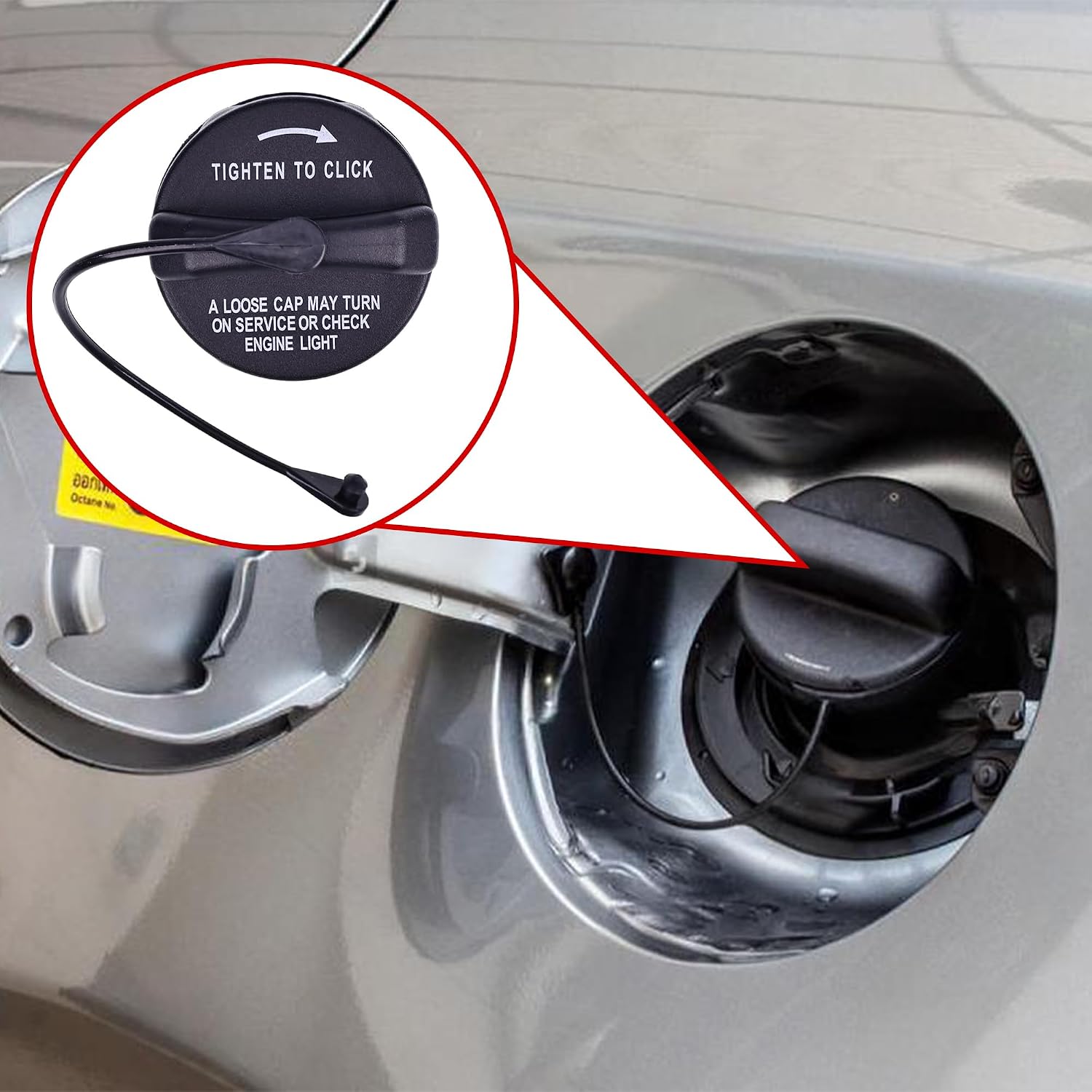 Gas Cap Fuel Tank Cap for Mercedes-Benz R350 2006-2012 Fuel Tank Filler Cap Replace for Mercedes-Benz ML500 2006-2007 Part Number A1644700030 1Pcs Black