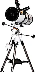 Telescópio Refletor Newtoniano ANDRÔMEDA-2 130mm Uranum EQ3 Astronômico Luneta Para ver Nebulosas Planetas Galáxias Estrelas