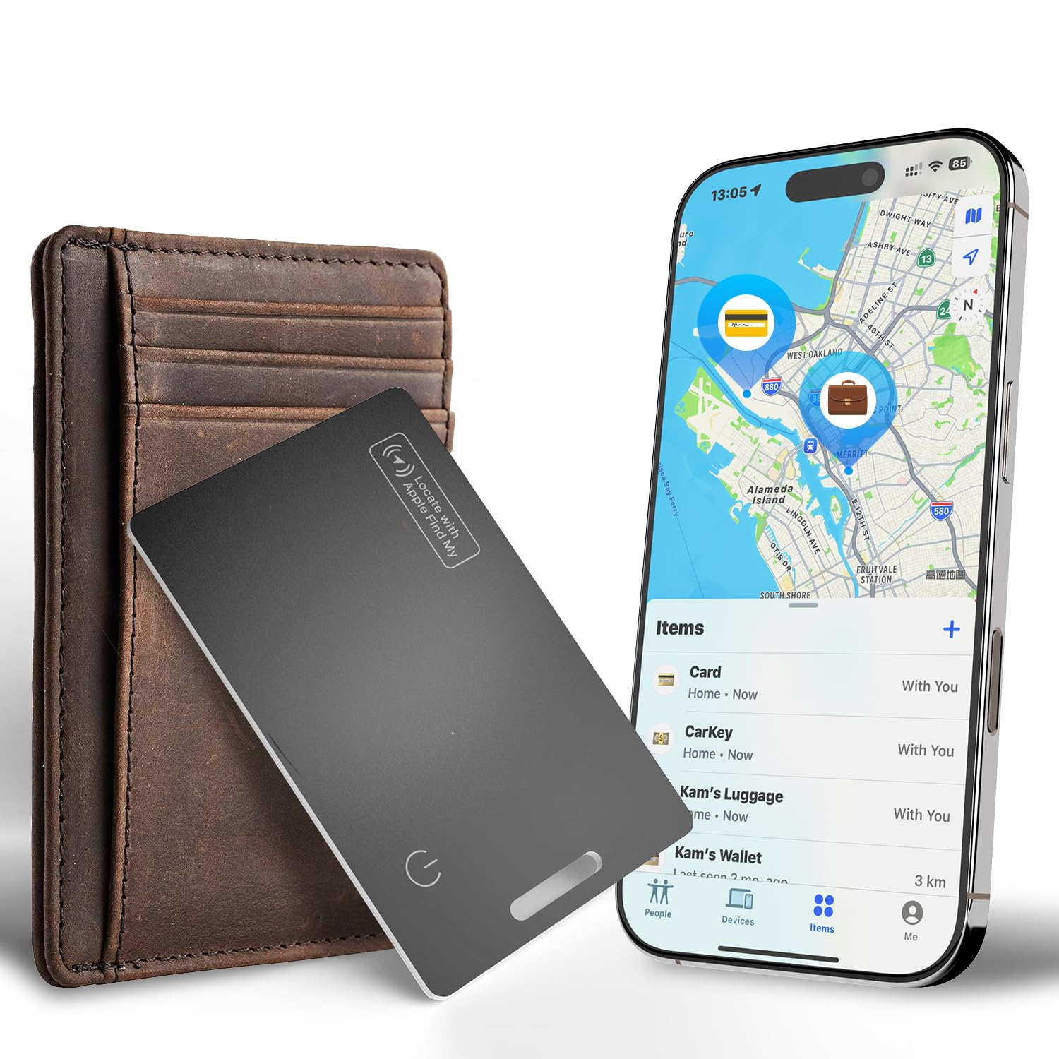 Amazon.com: Midlocater Wallet Tracker Card, iOS Only Bluetooth