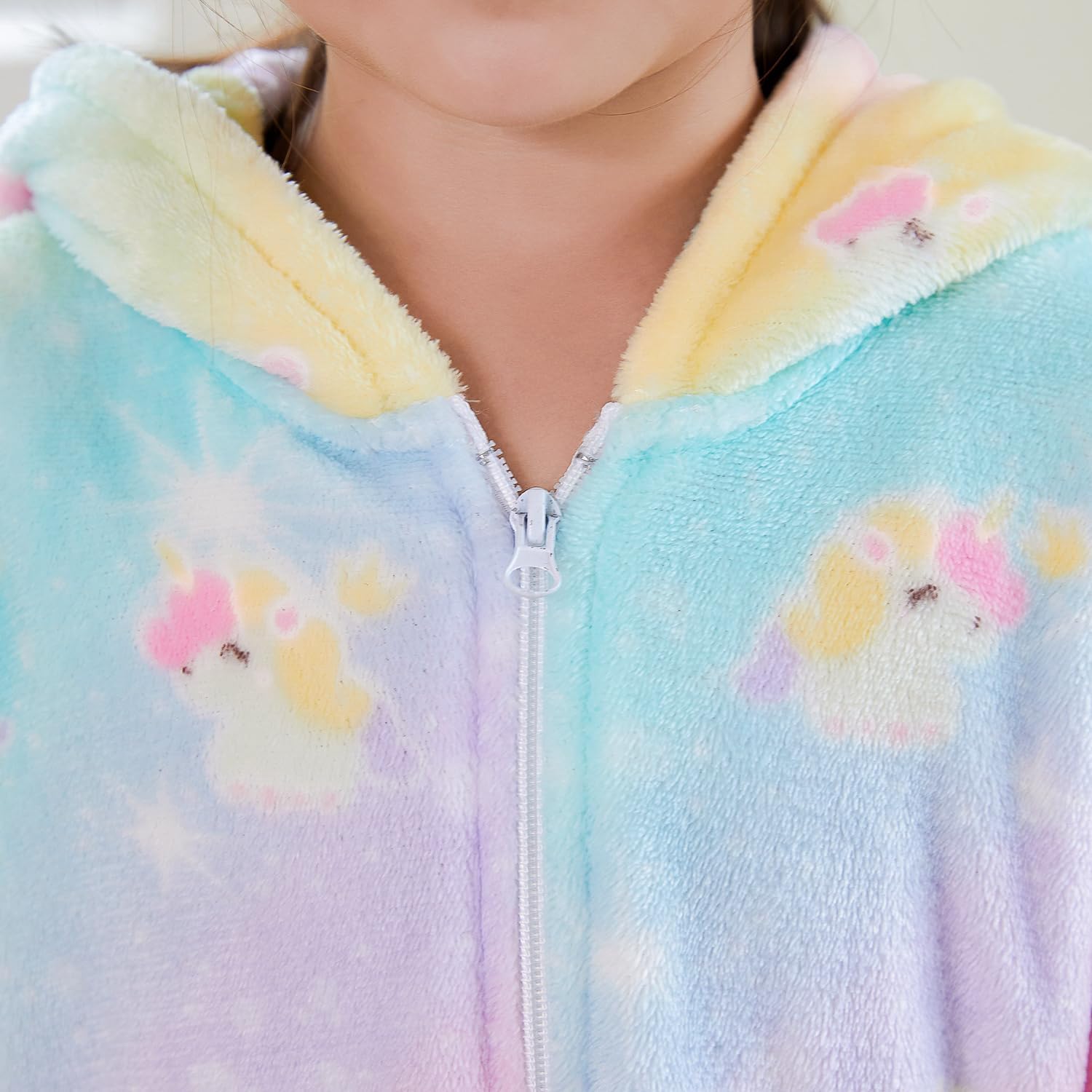Kids Unicorn Onesie Animal Pajamas Cosplay Halloween Costume - Image 5