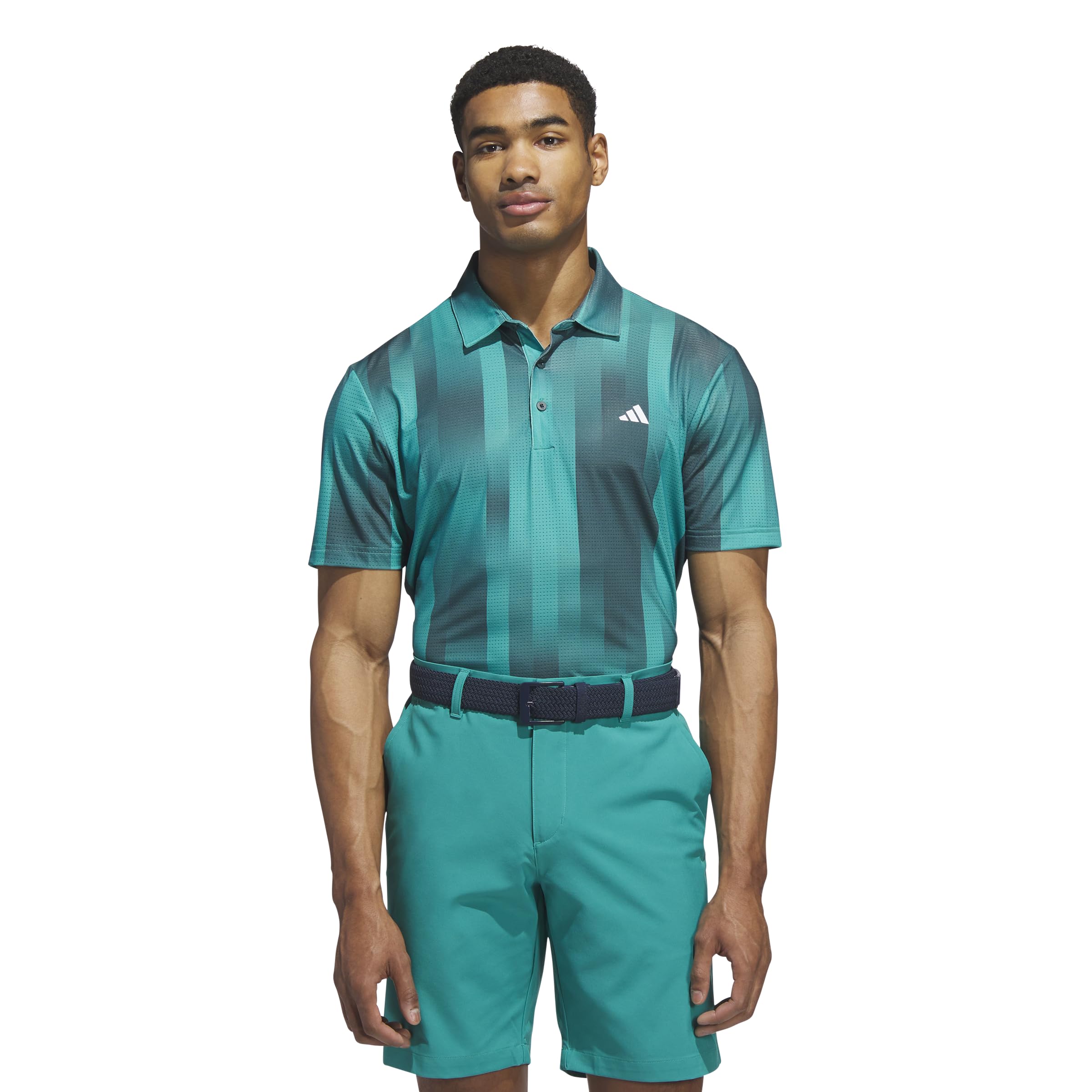 adidas Men's Ultimate365 Mesh Radiant Print Polo Shirt