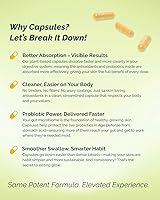 Vista 8 de Vitaminas Avanzadas para el Cabello, la Piel y las Uñas – Suplemento Capilar Desarrollado por Médicos con Biotina, Péptidos de Colágeno, Vitamina E