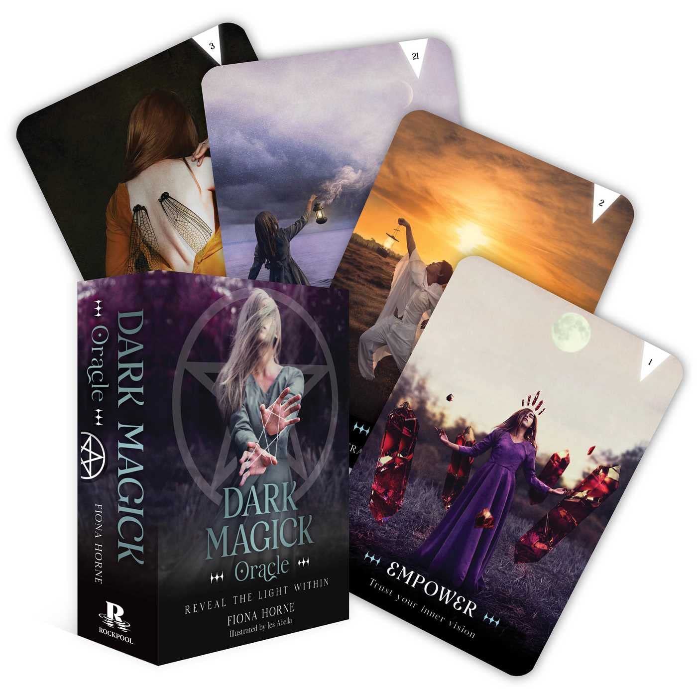 Dark Magick Oracle: Reveal the light within (Rockpool Oracle)