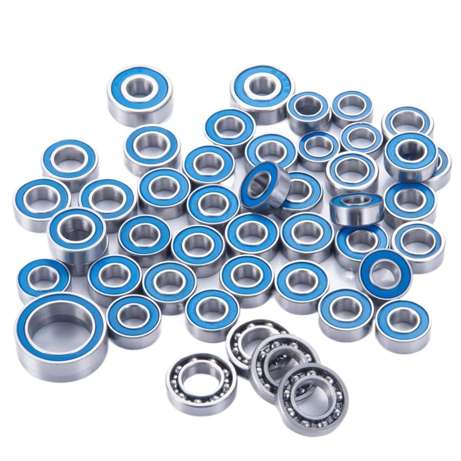 RC Lagerteile Für Vanquish VS4-10 Für Phoenix 48PCS Sealed Bearing Kit Kugellager Upgrade Zubehör