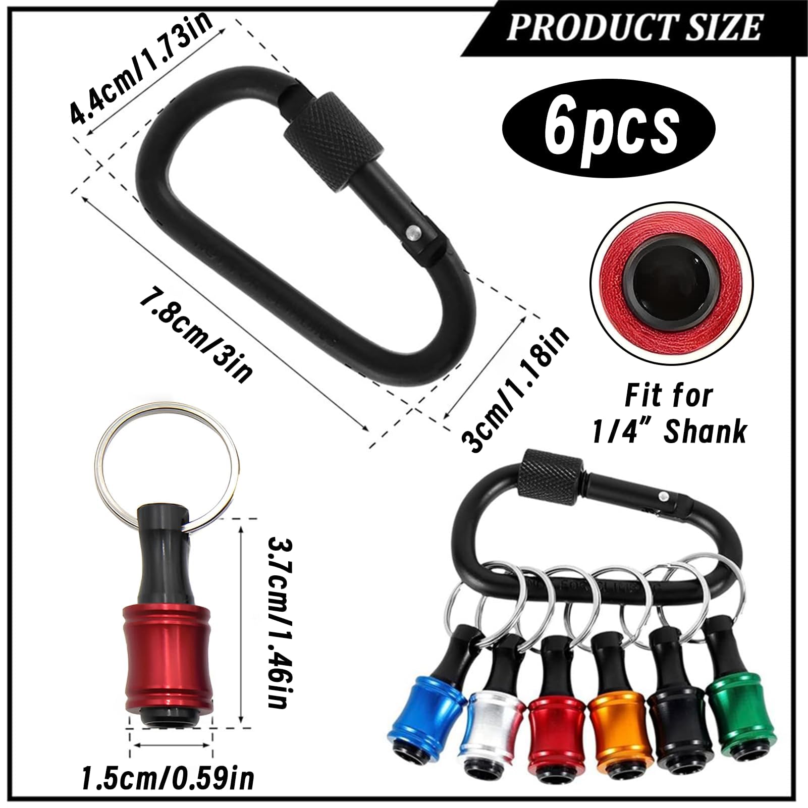Dunkwckore 14 Pièces Renvoi D'Angle Visseuse Kit, Rallonge Visseuse, Renvoi D'Angle Perceuse