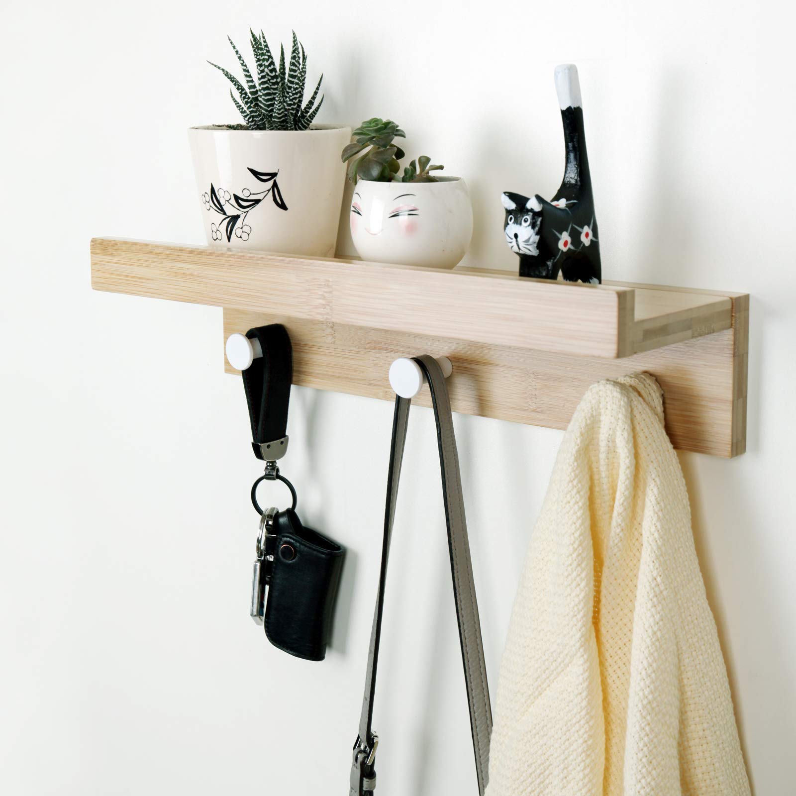 Wall Shelves With Hooks Decor For You