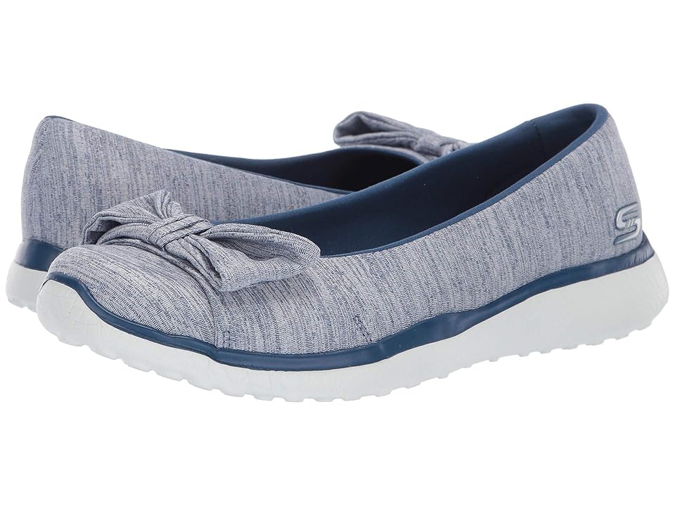 

SKECHERS Microburst - Be-You-Tiful (Navy) Women's Shoes