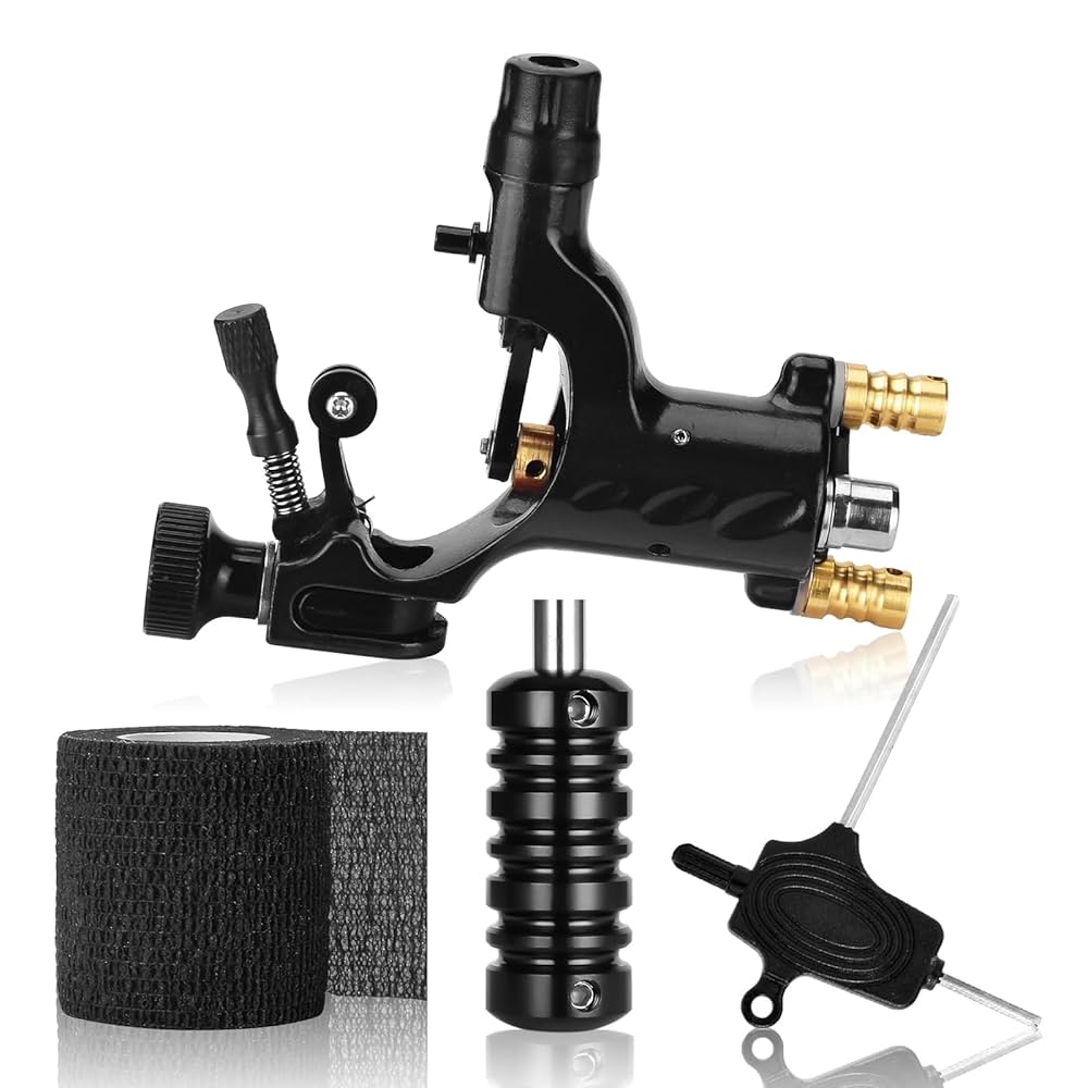 その他 Rotery tattoo machine ATOMUS Rotary Tattoo Machine Gun Kit Professional Liner