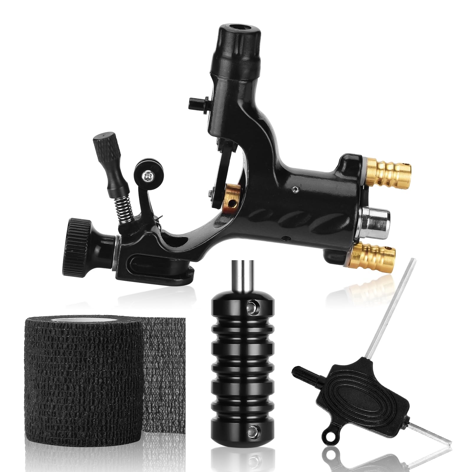 その他 Rotery tattoo machine ATOMUS Rotary Tattoo Machine Gun Kit Professional Liner