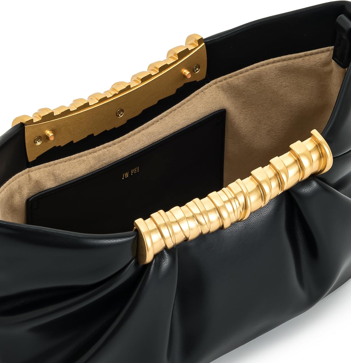 JW PEI Women's Leia Pleated Clutch - Image 6