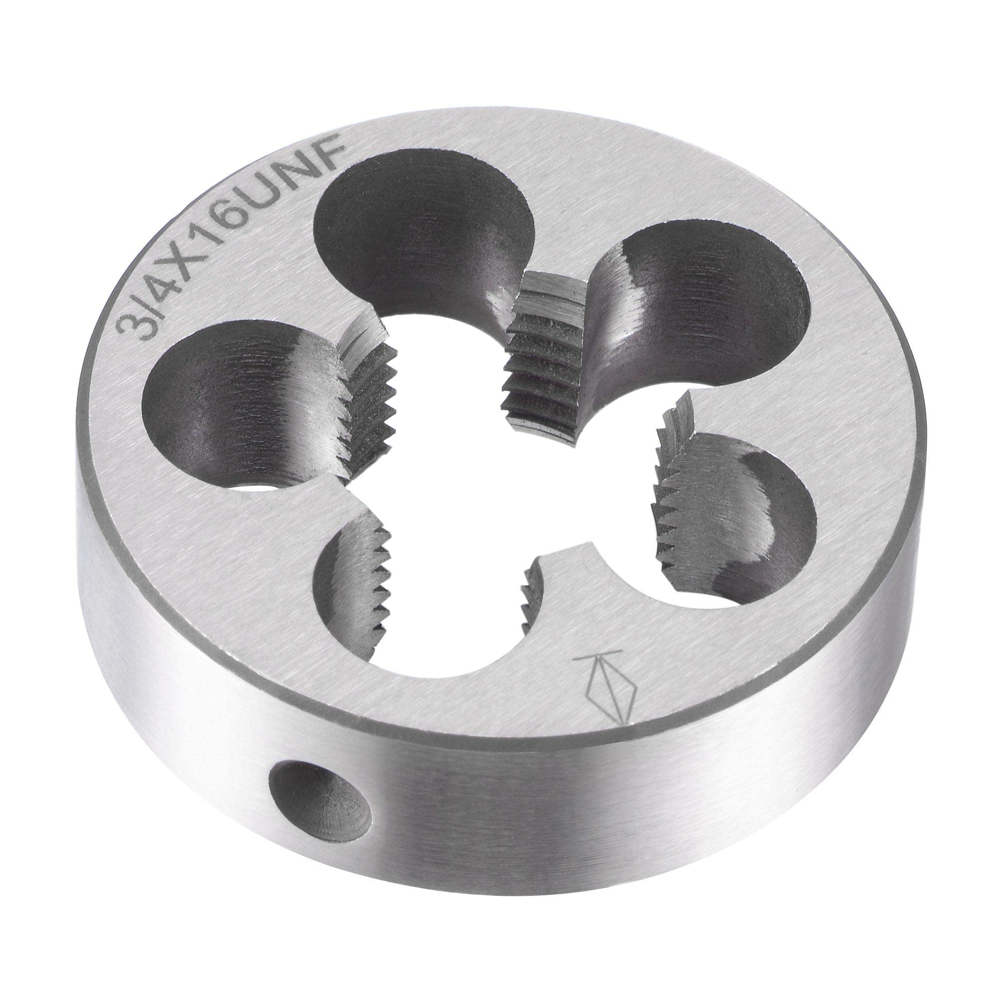Terraja redonda 3/4"-16 UNF acero herramienta aleación troquel roscar máquina de mano