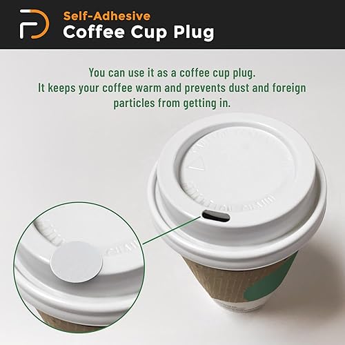 Miniatura 8 de Furndiy - 36 tapas autoadhesivas de abedul para cubrir los agujeros, cubierta de uñas, calcomanías (78 pulgadas - 0.827 in)