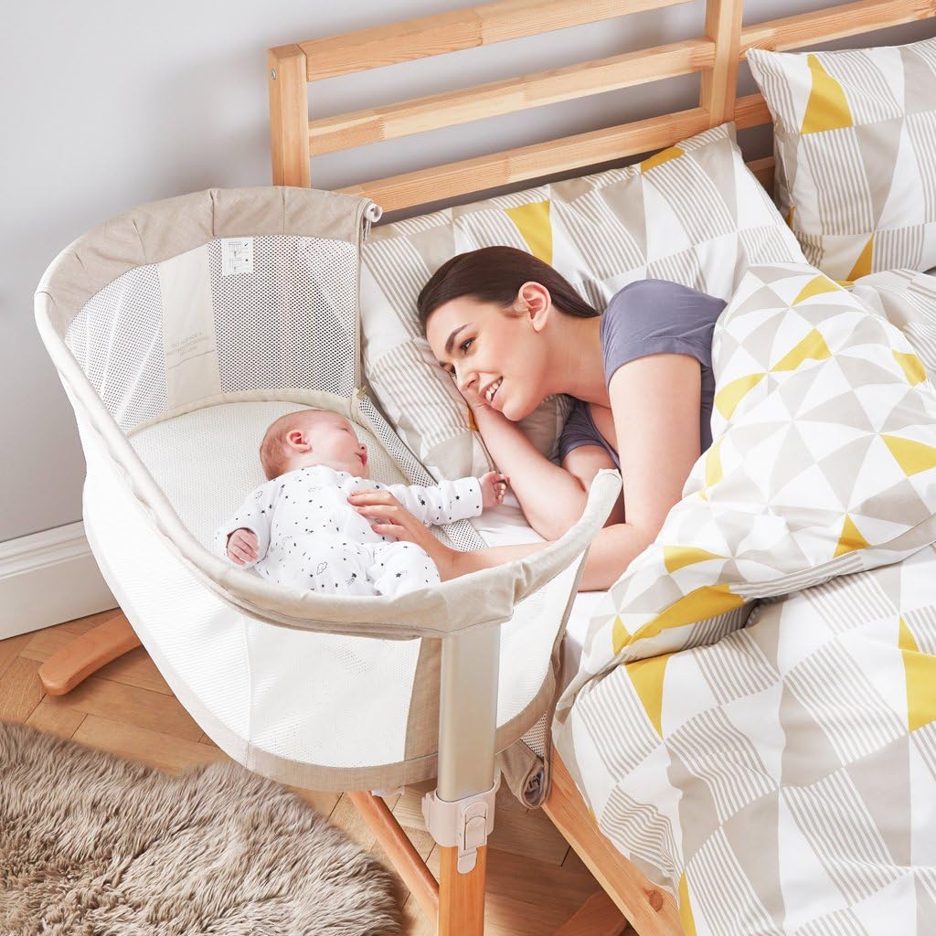 Fitted Sheet for the PurFlo Baby Newborn KEEP ME CLOSE Breathable Bedside Sleeping Crib