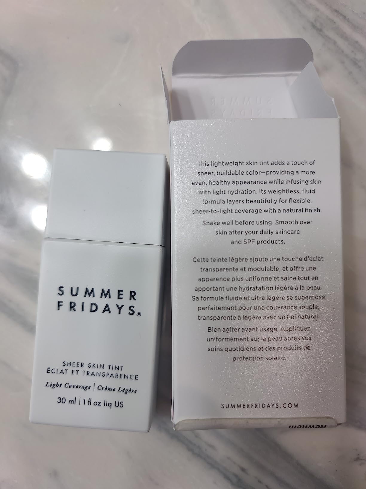 Sheer Skin Tint photo review