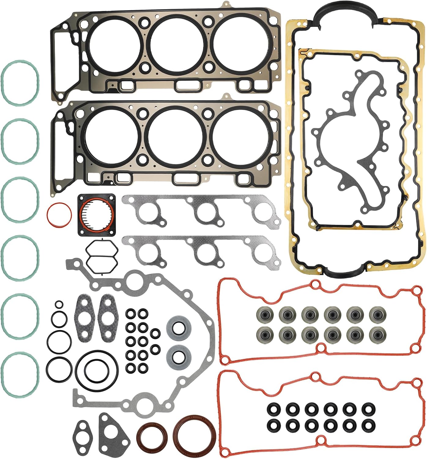 Carbhub Cylinder Engine Head Gasket Set HS9293PT-2 Compatible with Mazda B4000 2001-2003 Compatible with Mercury Mountaineer 2002-2003 Compatible with Ford Explorer Sport Trac Ranger 2001-2003