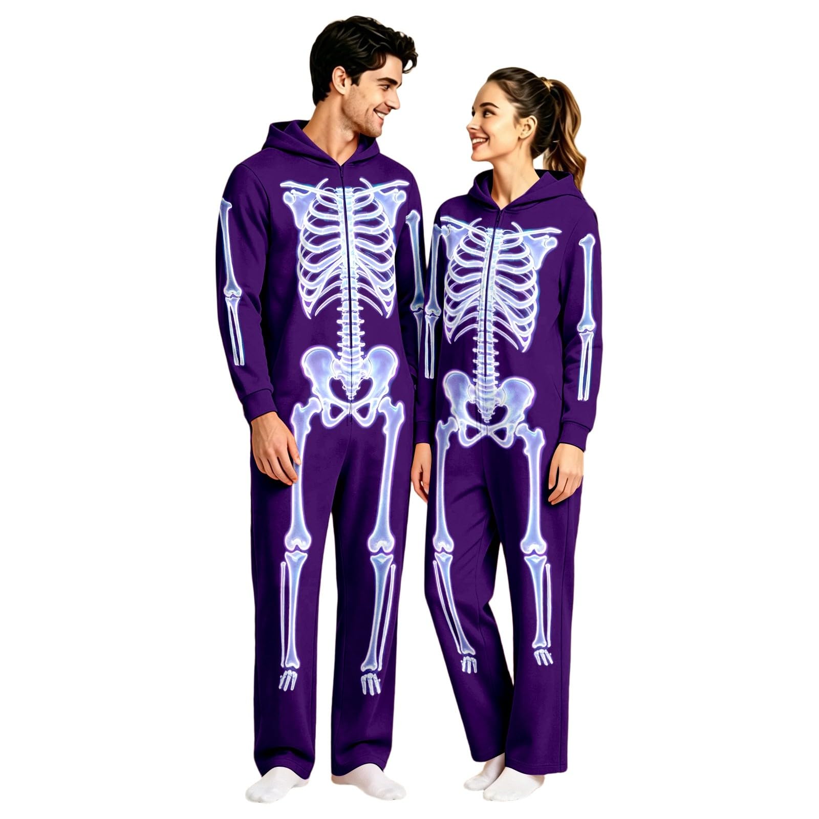 Halloween-Kostüm Kostüm Herren Lustiges Halloween Onesie Damen Warm Erwachsene Große Größen Ganzkörper Lustig Frauen Lustige Kostüme Karneval Anime Cosplay Ganzkörperanzug Jumpsuit Kigurumi Werwolf