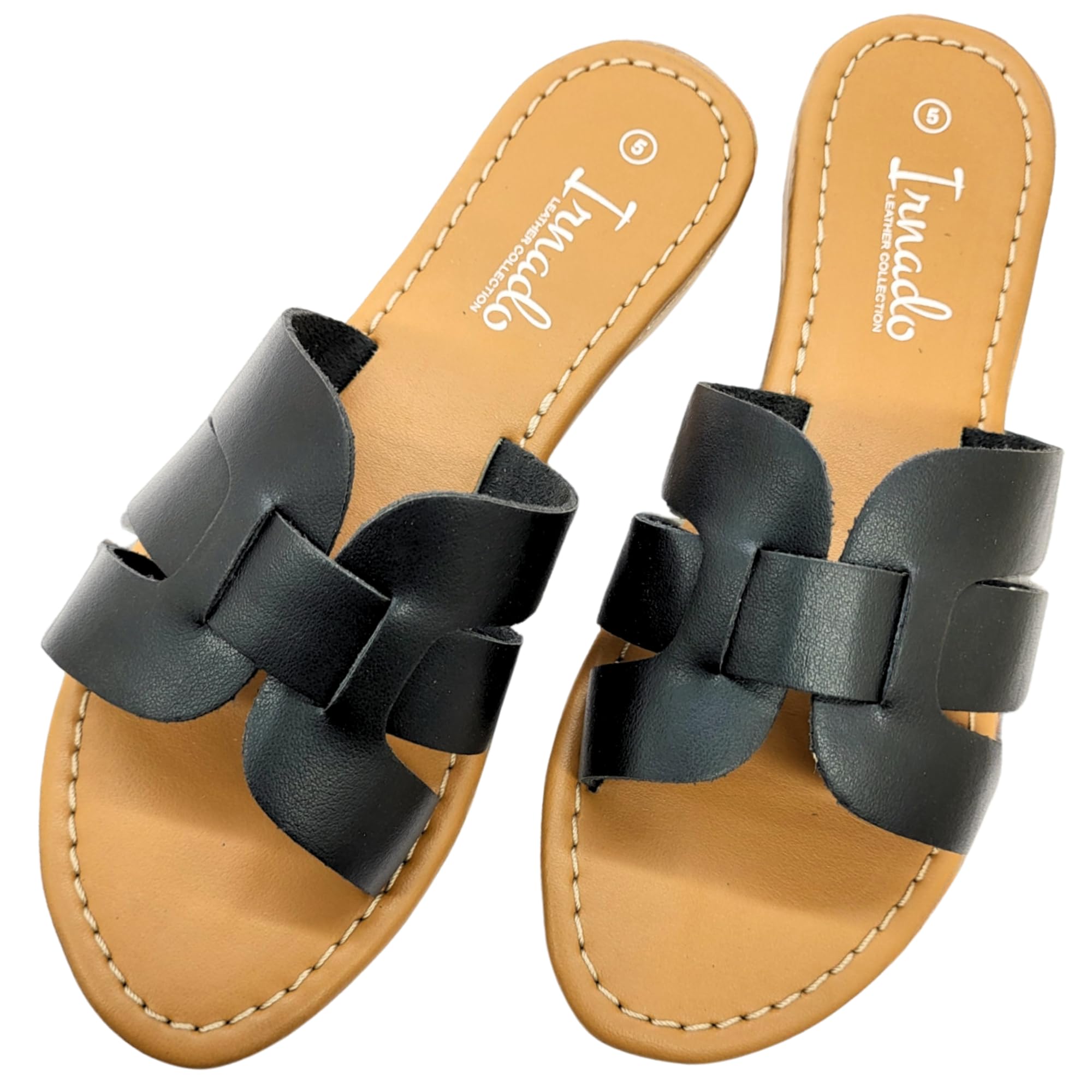 irnado Womens Ethnic Flats Sandals for Women and Girl, Genuine Leather Stylish Cross Strap FlipFlop Casual Summer Slipper Comfortable For Daily Use Premium Fashion Outdoor Slip On (Black, 7) (B07V42PXFH) Amazon Price History, Amazon Price Tracker