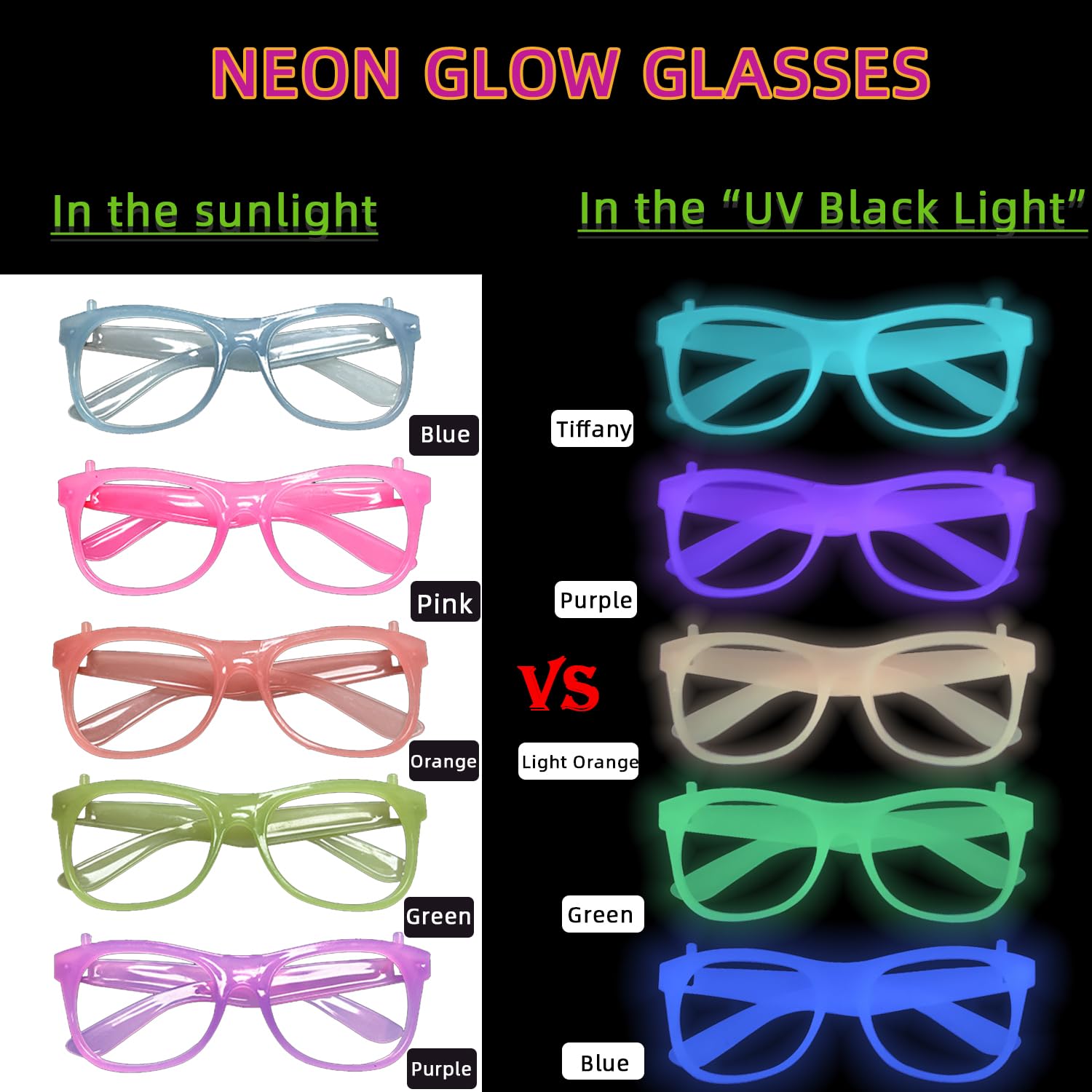 Neon-Brille
