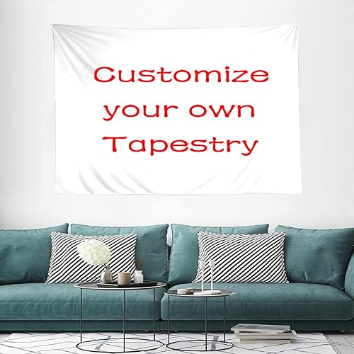 Miniatura 2 de Tapiz personalizado, sube imágenes para hacer tu propio tapiz, tapices de vacaciones, para bodas, cumpleaños, día del padre, regalo del día de la