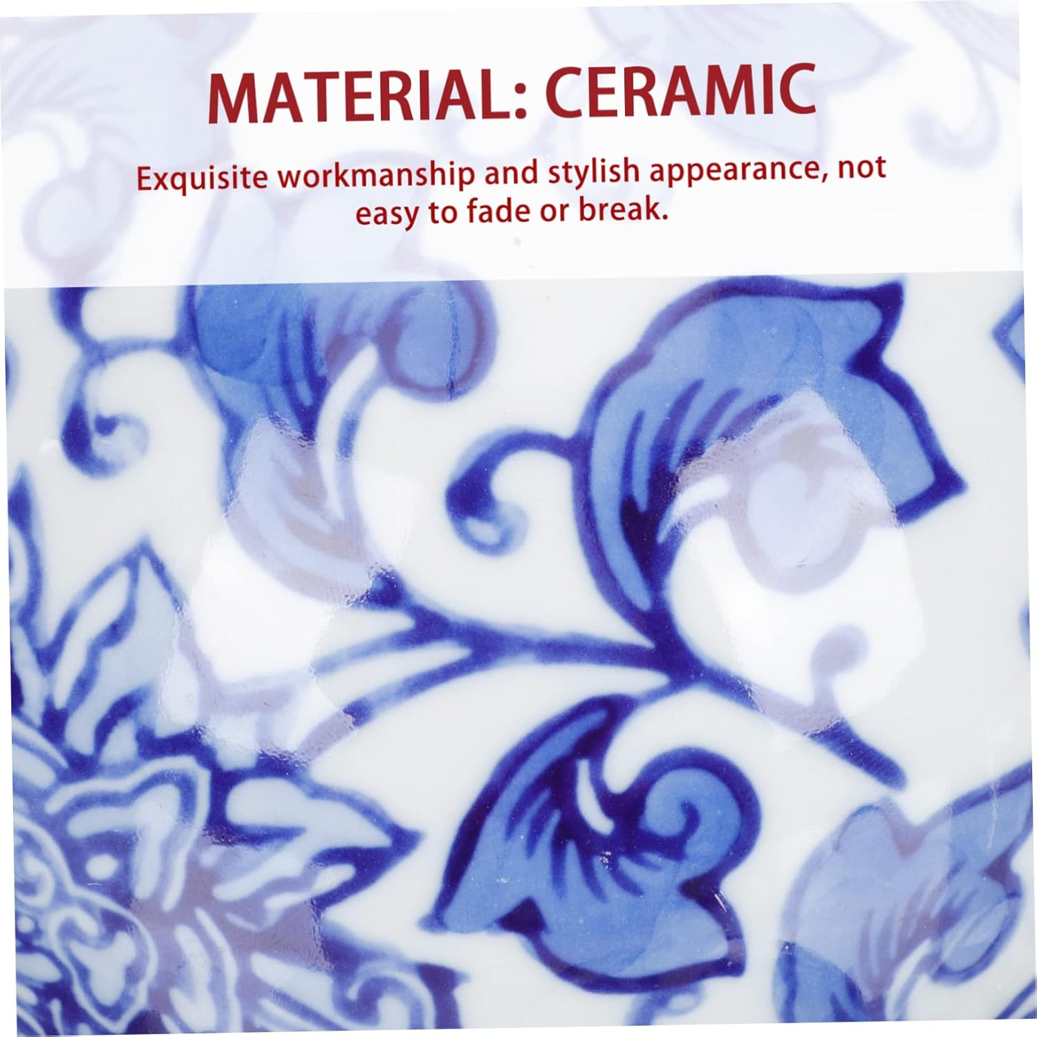 Zerodeko 4pcs Floating Ceramic Delicate Hand-Painted Patterns Decorative Porcelain Spheres for Fish Tanks Aquariums and Home Decor Random