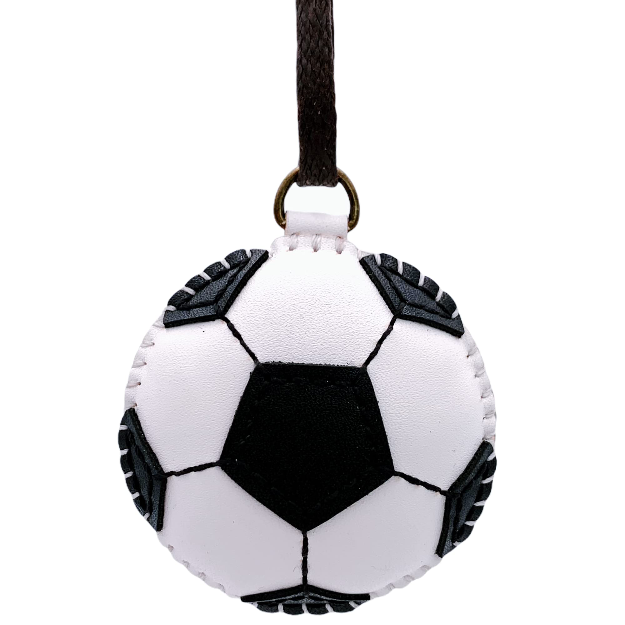 immi Anhänger Fußball Taschenanhänger, liebevoll handgefertigt
